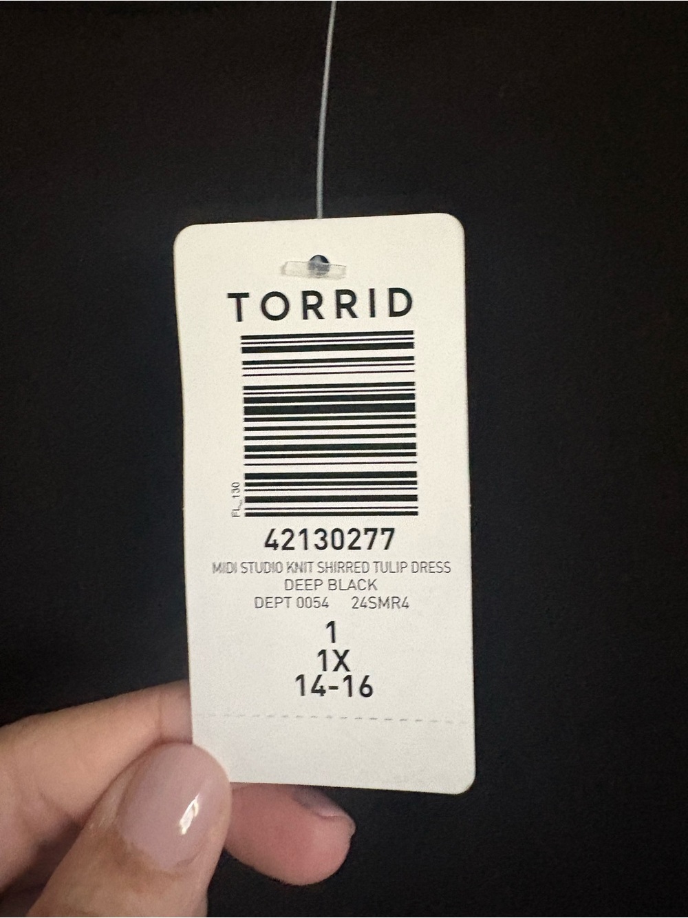 70. torrid Black Midi Sheath Dress with Side Rouching Detail NWT - Picture 4 of 4